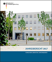 Cover „Jahresbericht 2017“ (verweist auf: Jahresbericht 2017)