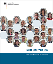 Cover „Jahresbericht 2018“ (verweist auf: Jahresbericht 2018)