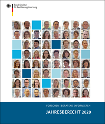 Cover „Jahresbericht 2020“ (verweist auf: Jahresbericht 2020)